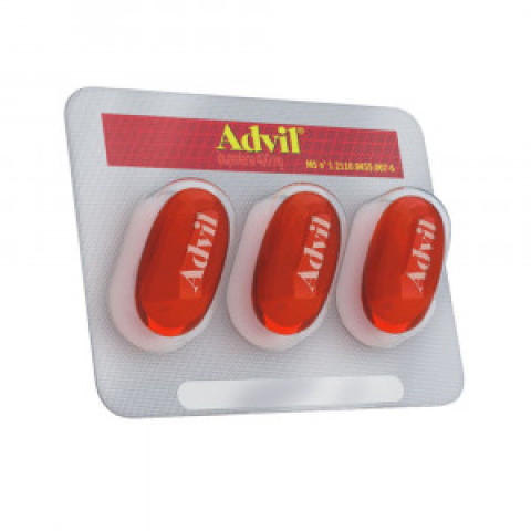 Advil Extra Alívio 400mg c/ 3 Cápsulas Líquidas