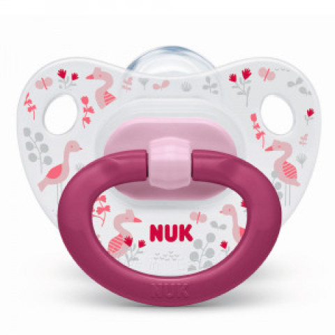 Chupeta Nuk Decorada Silicone Ortodôntica