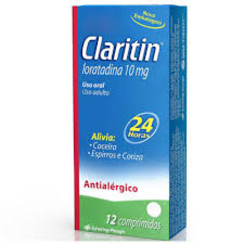 Claritin 10mg c/ 12 Comprimidos